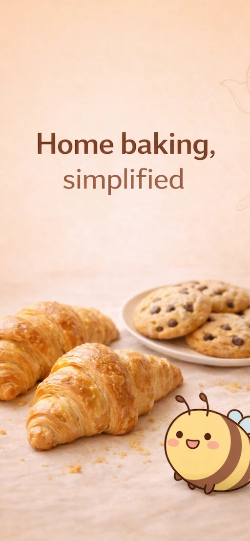 Baking, simplified — the #1 baking app for home bakers